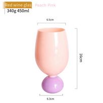 Purple Tulip Flower Cups Glass Girl's Heart Milk Glass Mug High Borosilicate Glass Water Mug  Red Wine Cocktails Coffee Cup 401-500ml white