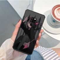 Mergaitė anime mielas Menhera chan Telefono dėklas Huawei Nova3I 3E mate9 10 20lite 20Pro 40 30pro funda dėklas Nova A5i pro gray