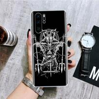 Satanic Goat Satan Devil Phone Case For Huawei Honor 10 9 20 9X 8A 8X 8S Lite Pro Y5 Y6 Y7 Y9S P Smart Z 2019 2021 10i 20i Cover Huawei Y5 2019