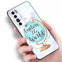 Funny Travel Map Case For Huawei NOVA 8 9 Pro 8i 7i 7SE Y60 5T Mate 40 30 20 10 Lite Honor 50 30 Premium Pro Plus 30S Soft Cover Huawei NOVA 5T