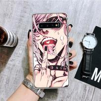 Anime Yarichin Bitch Club dėklas telefonui Samsung Galaxy A50 A70 A40 A30 A20S A10 Note 20 Ultra 10 Lite 9 8 A6 A8 Plus A7 A9 + Samsung A70