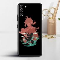 Case For Samsung Galaxy S20 S22 Ultra S21 FE S10 S9 Plus Note 20 10 Lite 9 Soft Phone Cover Shell Anime Genshin Impact Samsung S22 5G