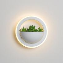 Skersmuo 20cm 10W Modernus LED Sieninis Šviestuvas Svetainei Miegamajam Skaitymui Sieninis Šviestuvas Koridoriui Viešbučio sienų dekoras Sieninis naktinis šviestuvas Cool white