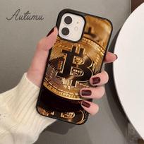 Bitcoin Phone Case for iPhone 11 12 13 14 Pro Max mini X XR XS SE 2020 5 6S 7 8 Plus Samsung Galaxy S21 S22 Cover shell iPhone 5 5s SE