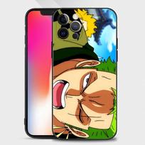 One Piece Luffy Zoro Sanji Phone Case For iPhone 13 11 12 pro max Funda 13mini 12mini XS Max XR X 8 7 6 6s plus Shockproof Cover iPhone 13 pink