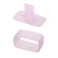 Rectangular Sushi Pressing Box Multi-layer Sushi Tool DIY Square Sushi Cake Type Rice Ball  With Spoon One Size rožinė
