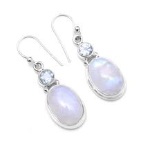 Natural Ruby  Gemstone Earrings Solid 925 Sterling Silver Handmade Earrings Jewelry Gift For Women And Girls E-1323