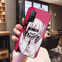 Himiko Toga Boku Phone Case For Xiaomi 12 11T 10 9 Redmi Note 11 10 10S Pro Redmi 9 9A 8 Black PC Glass Phone Cover Xiaomi 12-12X