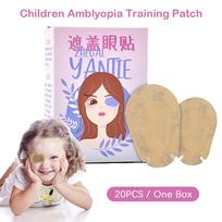 Amblyopia Eye Patch Akių kaukė, visiškai dengianti žvairumo monokuliarinės korekcijos mokymo kortelė white