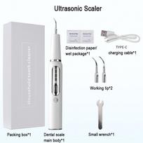 Electric Ultrasonic Dental Scaler Calculus Oral Tartar Tooth Stain Cleaner Teeth Whitening Teeth Cleaner Plaque Remover