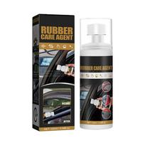 100 ml Automobilių gumos kietiklis Gumos Renovator Care Purškiamas Skystas vaškas Poliravimo Priežiūros Priemonė Automobilių valiklis, priežiūros reikmenys POLISHES black