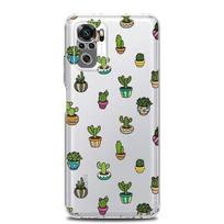 Mielas Žalias Kaktusas Botanika Naujas Kvadratinis Skaidrus Telefono Dėklas Xiaomi Redmi Note 12 11 9S 9 8 10 Pro+ 7 8T 9C 9A 8A K40 Gaming Apsauga Redmi Note 12Pro