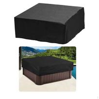 Lauko vonios dangčio apsauga Oksfordo audinio sulankstoma sodo baldų dulkės 244x244x30cm