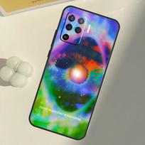 Hot Sell Spiritual Trippy Psychodelic Case For OPPO A53 A53S 2020 A5 A9 A31 A52 A72 A94 A74 A54 A83 A91 A93 A16 A15 Back Coque OPPO A74 4G purple