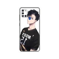 Black tpu Case For Samsung Galaxy A50 50S A30S A10 A01 A11 A21S A31 A41 A51 A71 M21 M30S S10 LITE Cover Sakusa Kiyoomi Haikyuu Samsung A01