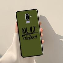 Ak 47 Gun Case For Samsung Galaxy J7 2016 A3 A5 J1 J3 J5 2017 A6 A7 A8 A9 J8 2018 J4 J6 Plus Cover A6 Plus 2018 gray