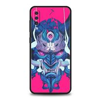 Phone Case For Samsung Galaxy A52 A14 A50 A70 A10S A30 A40 A20S A20E A02S A12 A22 A72 A32 5G A04s Samurai Oni Mask Soft Cover Samsung A02