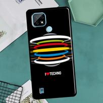 Techno Music For Realme GT Neo 2 3 Master 8i 9i 8 9 Pro Plus C35 Case For OnePlus 9 10 Pro 9R 10R Nord2 OnePlus 10Pro white