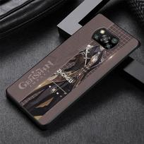 Genshin Impact Cover for Xiaomi Poco X3 NFC X5 F3 M5s M4 M3 M2 Pro Case Black TPU Mobile Phone Bag Soft Bumper Xiaomi Poco M2 Pro black