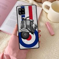 Mods Scooter Case For Samsung Galaxy A54 A34 A14 A13 A12 A22 A32 A52 A72 A51 A71 A53 A52S Back Cover Samsung A22 4G gray