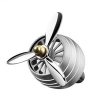 Car Perfume Easy To Install Fresh Scent Propeller Shape Vehicle Fan Aromatherapy for Car sidabras