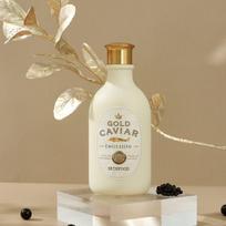 SKINFOOD Gold Caviar EX Emulsion 145ml, Anti-aging, Korean Cosmetics, Kbeauty, sample beige