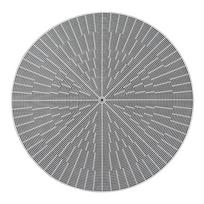 Silikoninis ryžių garintuvo kilimėlis Popierius Apvalus Dim Sum Tinklinis kilimėlis Daugkartinis garintuvo kilimėlis Virimo priedai 29cm gray