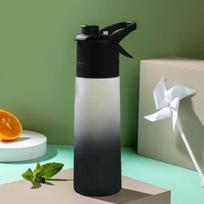 650 ml purškiamas vandens butelis Nešiojamas lauko sportinis vandens butelis mergaitėms treniruoklių salė, treniruoklių salė, gėrimai, gėrimai, žygiai, jodinėjimas, vandens butelis 650ml