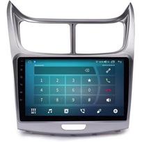 Android 2Din Car Stereo Radio for Chevrolet Sail 2009 - 2014 GPS CarPlay Multimedia Player Navigation Head Unit 4-core 1+32CP blue