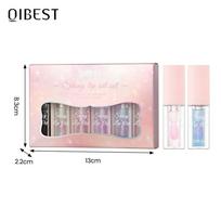 Moisturizing and moisturizing, color changing lip gloss, 0.18kg, keeps lips moist, bid farewell to dryness, easy to color, long-lasting 4.6ML*6