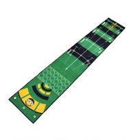 Anti-slip Golf Training Mat 50x300cm Golf Putting Green Mat for Home Office žalia