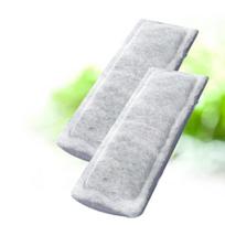 2vnt akvariumo filtro bako filtravimo aktyvuotos anglies filtras medvilnės terpės putos white