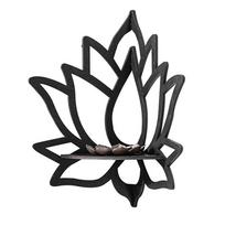 1 vnt. „Lotus“ lentynos, eterinio aliejaus žvakių stovas, akmens plaukiojanti sieninė lentyna, modernus namų dekoravimas, sienų dekoras, dovana
