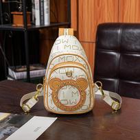 Moteriškos odinės kuprinės Užtrauktukas Moteriškas krūtinės krepšys Kelioninis nugaros krepšys Moterų krepšys Mochilas Maži krepšiai paauglėms mergaitėms Sac A Dos