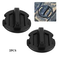 2/4 vnt. Juodas sukamasis grindų nutekėjimo kamštis 5414694 Tinka Polaris RZR XP 1000/RZR 900/RZR 1000 S 2pcs black