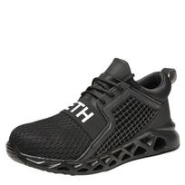 Men's Summer Anti-smash, Stab-proof and Non-slip Labor Insurance Shoes, Lightweight Protective Work Shoes 38