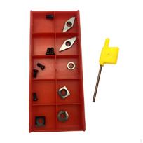 13 Pieces Turning Inserts Spare Parts Professional Sturdy Woodworking Blade Blue T15 Wrench Yellow T15 Wrench
