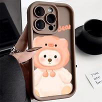 Telefono dėklas, skirtas iPhone 11 13 12 14 15 16 Pro Max 7 8 Plus XR XS Max Samsung A55 S24 S23 A02S Redmi 9 13C 9A 10 A3 OPPO A15S A16 A17 A18 A38 A53 A54 A31 SamSung A03S kava