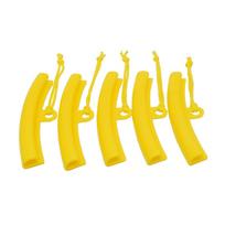 Upgraded Tyre Changer Guard Wheel Rim Edge Protector Tyre Rim Protector Tyre Change Tool for Car Motorcycle Bicycles geltona