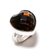 Natural Topaz Gemstone Handmade 925 Sterling Silver Jewelry Ring Size 6 Y2y99