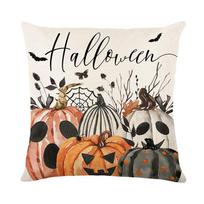 Pumpkin Hug Pillow Case Halloween Range Decoration Home Sofa Cushion Set Living Room Bedroom Pillow Cover 45*45cm JYM472-1