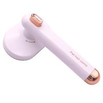 Dog Brush Pet Hair Remover Stainless Steel Automatic Hair Fading Cat Comb Dog Grooming Cleaning Supplies Pet Accessories tamsiai mėlyna spalva