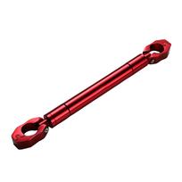 Universal Strengthen 22-25mm Hand Motorcycle Strengthen Balance Handlebar Crossbar Motocross Handle raudona