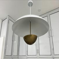 Stilnova Design Dome Light Mid Century Modern Sputnik Chandelier Light Fixture