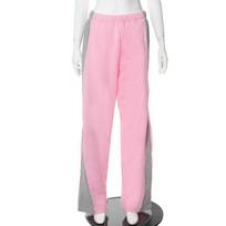 Y2k Patchwork Casual Loose Retro Sports Trousers Fashion High Waisted Wide Leg Pants New Design Streetwear Aesthetic Clothes Women S rožinė