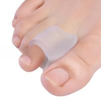 Silikoninis pėdų pirštų atskyriklis Hallux Valgus Corrector ortopedijos reikmenys Bunion nykščio tiesinimo reguliatorius pėdų priežiūros įrankiai 10pcs smėlis