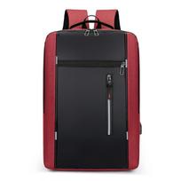 New Backpack Simple USB Charging Computer Bag Men's Multifunctional Student Large Capacity School Bag