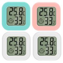 4 X Digital Thermo Hygrometer Thermometer Temperature Humidity Meter/Durable