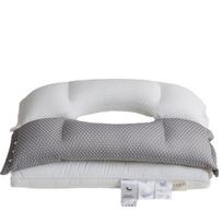 Work-use Double-layer Deep Sleep Pillow Core Two-in-one Pillow for Sleeping, Special Sleep-aid Cervical Vertebra Pillow 42 * 70 one pack
