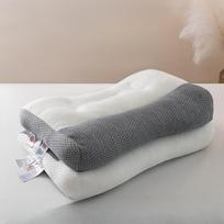 Japanese-style Cervical Vertebra Pillow, Traction Pillow, Neck Protection Pillow To Aid Sleep, A Pair of Special Pillow Cores for Sleeping 78*74cm white